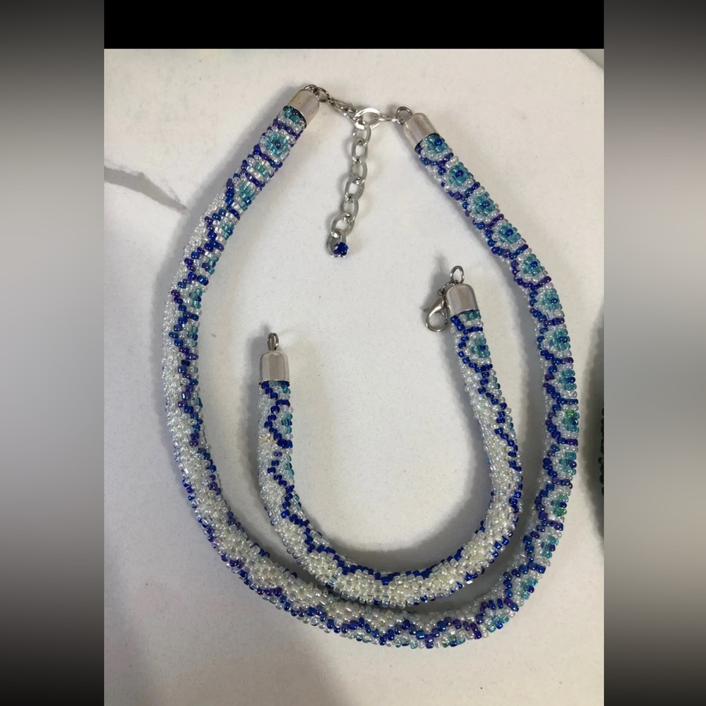 Handmade miyuki necklace